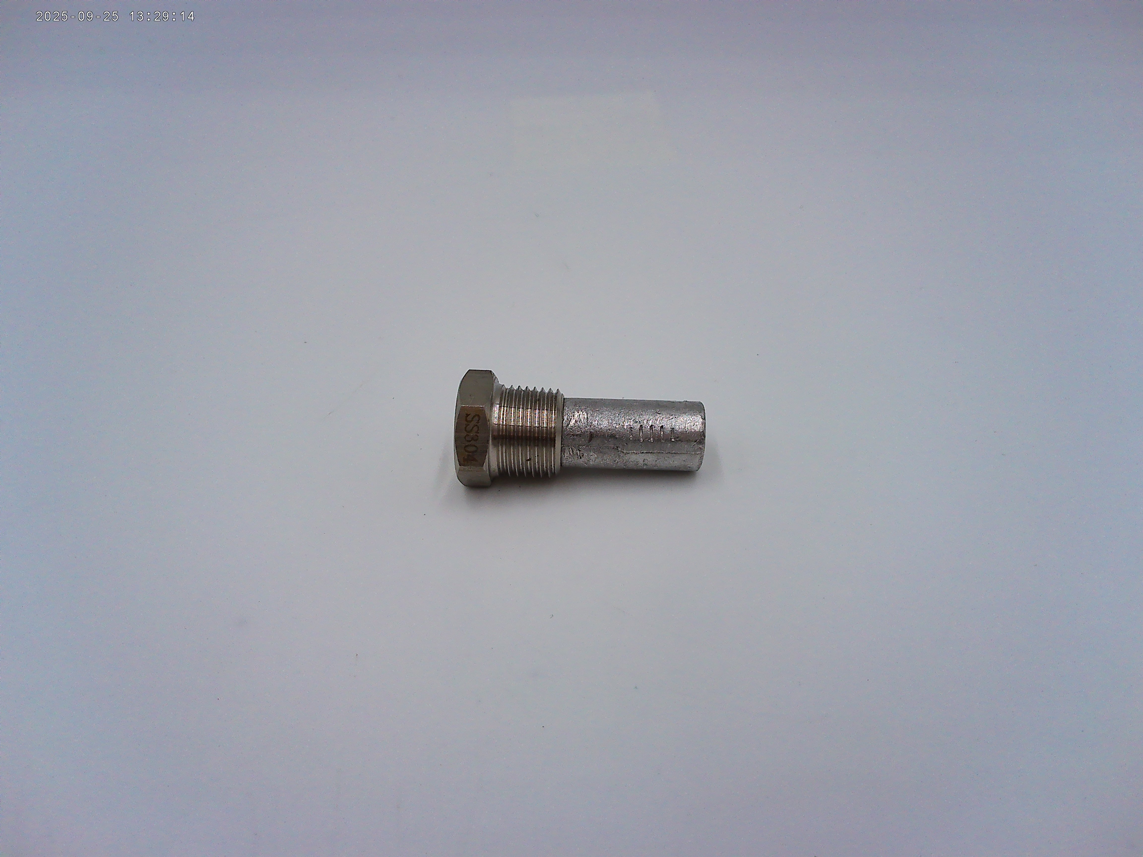 ANODE, ALUM. 3/8NPT X .5 X 1.0