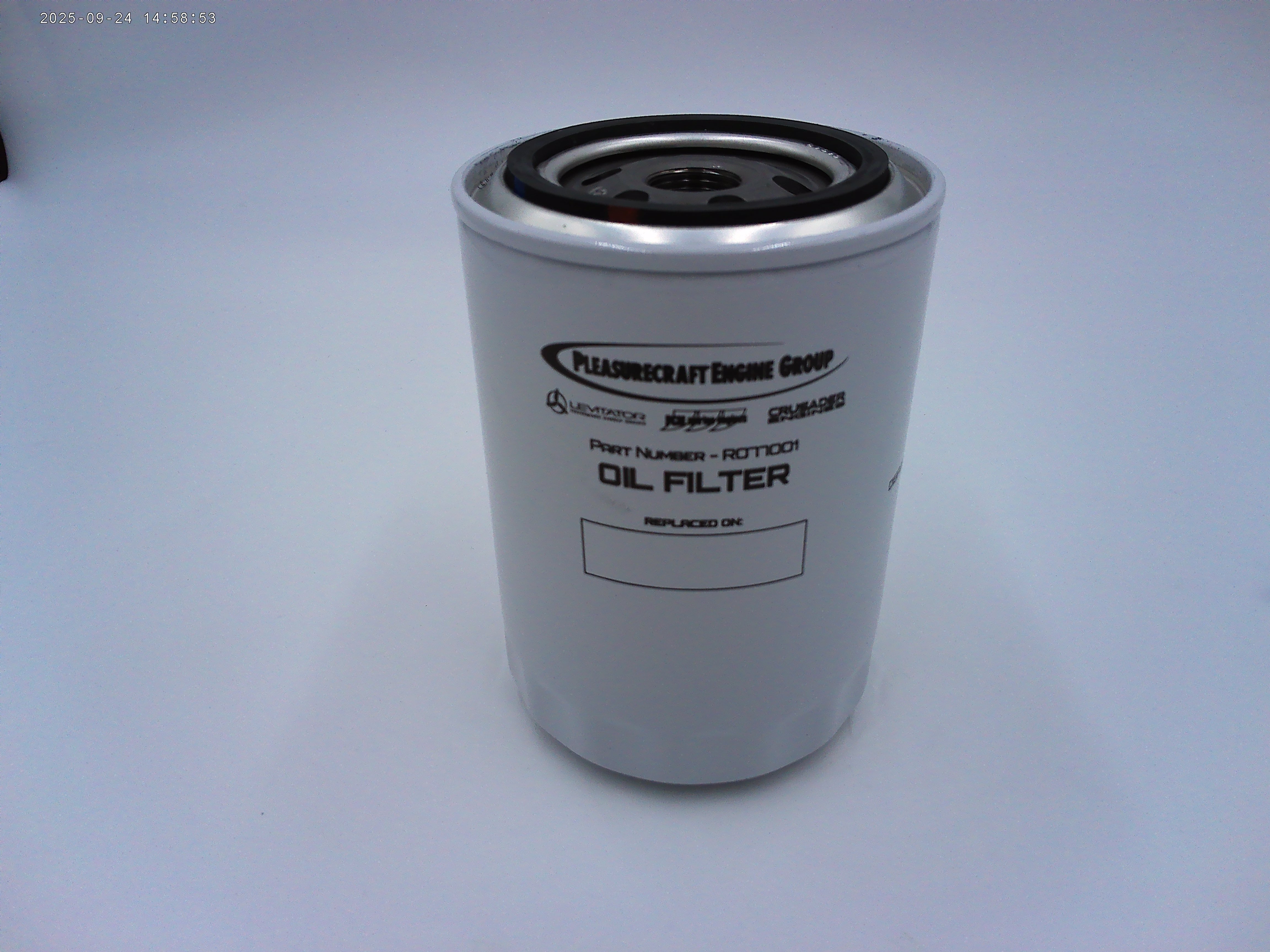 FILTER, OIL W/GASKET_x000D_ Ski 196